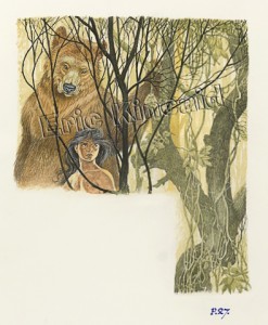 Jungle Book page 27 Mogli with bear